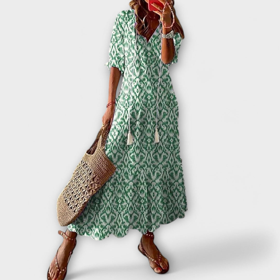 Luna - Bohemian Maxi Dress for Sunlit Days