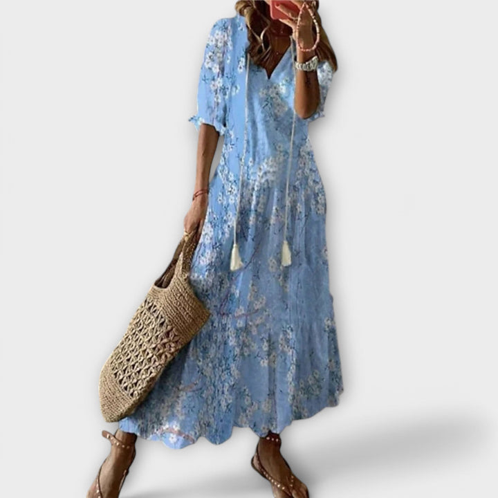 Luna - Bohemian Maxi Dress for Sunlit Days
