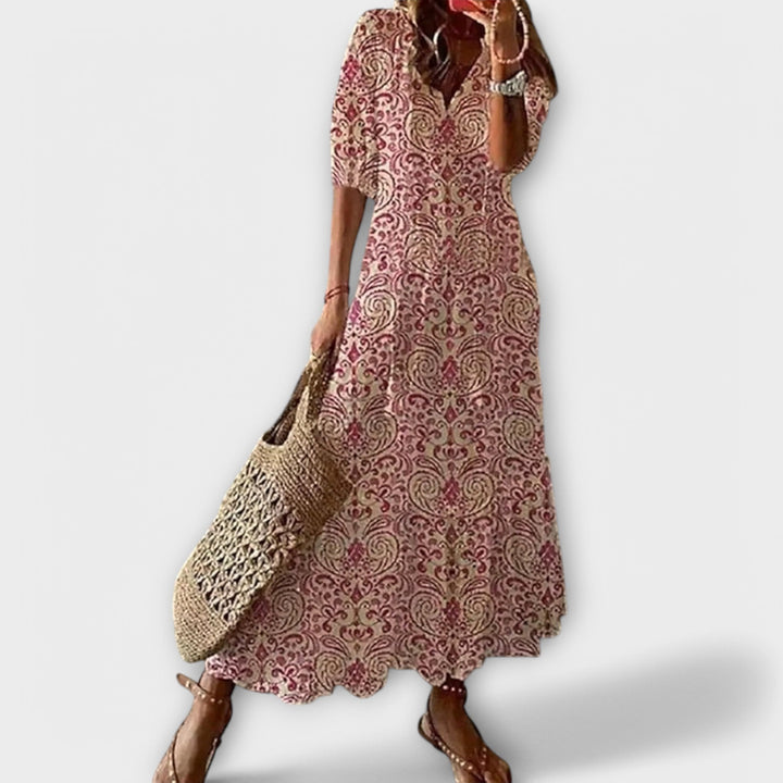 Luna - Bohemian Maxi Dress for Sunlit Days