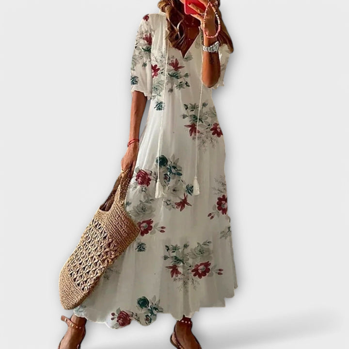 Luna - Bohemian Maxi Dress for Sunlit Days