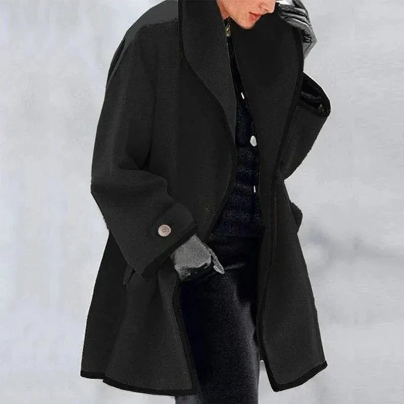 Sherry - Elegant Trench Coat for Effortless Sophistication and Warmth
